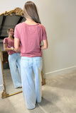 Dear John Vanya Tee Copper Rose