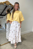 Garden Morning Midi Skirt