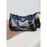 Cassidy Clear Crossbody Black