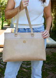 Caroline Hill Lexi Tote Taupe ES