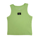 Pistachio Lulu Mac Solid Tank Tops