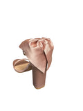Athena Satin Bow Heel Blush