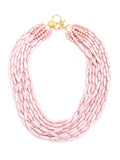 Multi Strand Long Beads Necklace Various