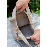 Allison Tote Bag Stone