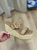 Shu Shop Leena Platform Sandal Natural