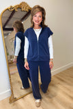 Multiples Wide Leg Pants Midnight