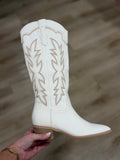 Samantha Boots Off White