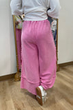 Tyler Wide Leg Pants Hot Pink