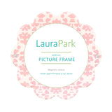 Chintz Rose Acrylic Round Picture Frame