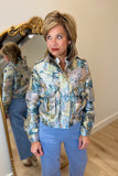 Renuar Tapestry Jacket Blue Combo
