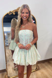 Visions of Sage Fields Eyelet Dress