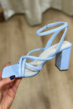 Naked Feet Mood Sandal Light Blue