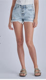 Hidden High Rise Short w Exposed Button