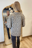 Jolie Animal Print Top Oatmeal
