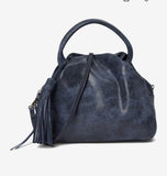 Hobo Darling Small Satchel Indigo Sky