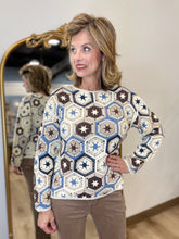 Charlie B Crochet Top Oxford