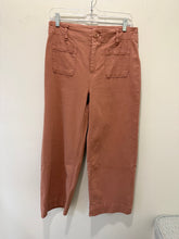 Renuar Cropped Wide Leg Pant Mocha