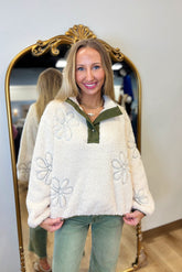 Dylan Emma Pullover Cream