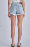 Hidden High Rise Short w Exposed Button
