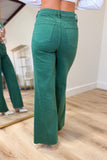Dear John Fiona Wide Leg Jean Pine Needle