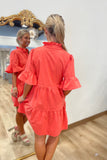 Belle Mini Dress Tomato