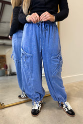 Pocket Fun Pants French Blue