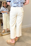 Charlie B Wide Leg Pant Natural
