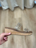 Corkys Yes Please Clear Sandals w Studs