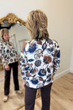 Charlie B Printed Sweater Fantasy