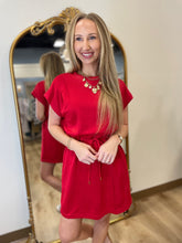 Umgee Back to School Dress Red