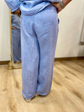 Tempo Paris Linen Pants Denim