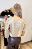 Special Date Blouse Gold