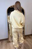 Lemonilla Fleece Quarter Zip Jogger Set