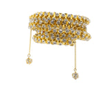 BuDha Girl Crystal Wrap Bracelet