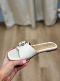 Corkys Pick Me Up Slide Sandal Ivory