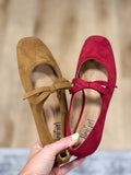 Corkys Layover Ballet Flats Camel