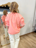 Spring Style Blouse Coral