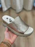 OTBT Norm Wedge Sandal Gold