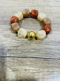 Beaded Square Bracelet