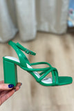 Naked Feet Mood Sandal Green