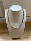 Easton Elle Beam Necklace Chain Silver & Gold