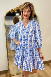 Mud Pie Pace Tunic Dress Blue