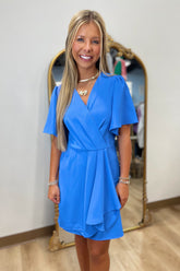 Sunday Special Dress Diva Blue