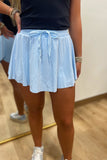 Flowy Flirty Active Skort Blue