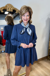 Joh Alize Tunic Dress Navy