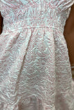 Pretty Petal V Neck Dress Pink