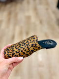 Shushop Atlas Mule Slide Leopard Hair