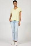 Dear John Vanya Tee Wax Yellow
