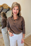 Dylan Henley Popover Soft Brown