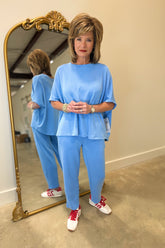 Laguna Soft Straight Leg Set Denim Drift